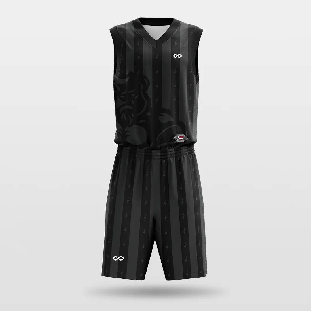 Bull Demon-Customized Sublimated Basketball Set