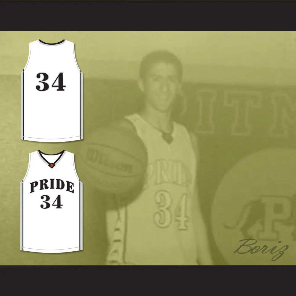 Colin Kaepernick 34 John H. Pitman High School Pride White Basketball Jersey 1