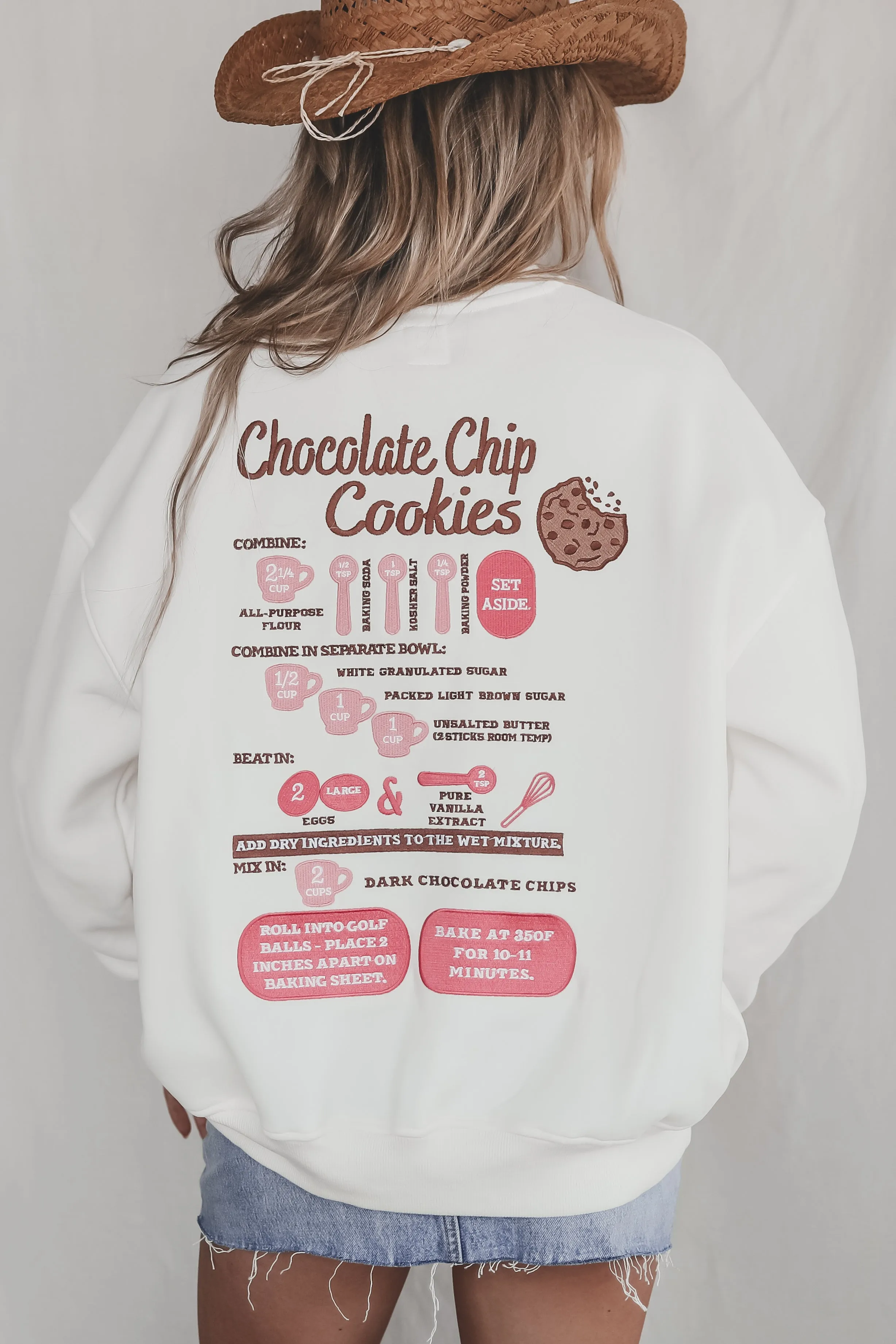 Cookie Night In Recipe Sweatshirt