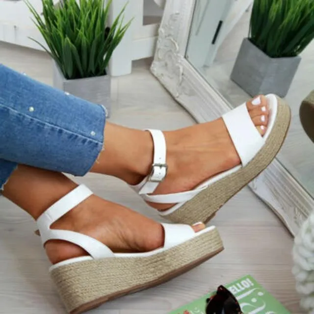 Fashion Women Strap Sandal Wedges Shoes