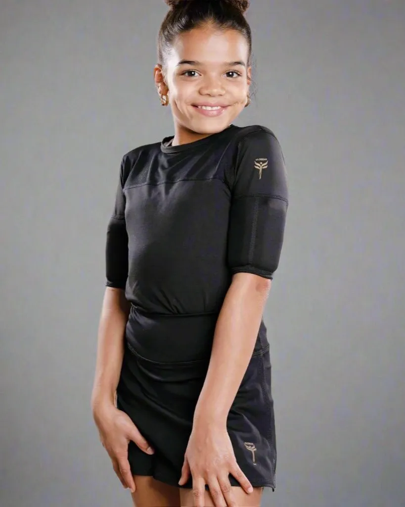 KILOGEAR Girl’s MICRO Weighted Performance Short Sleeve