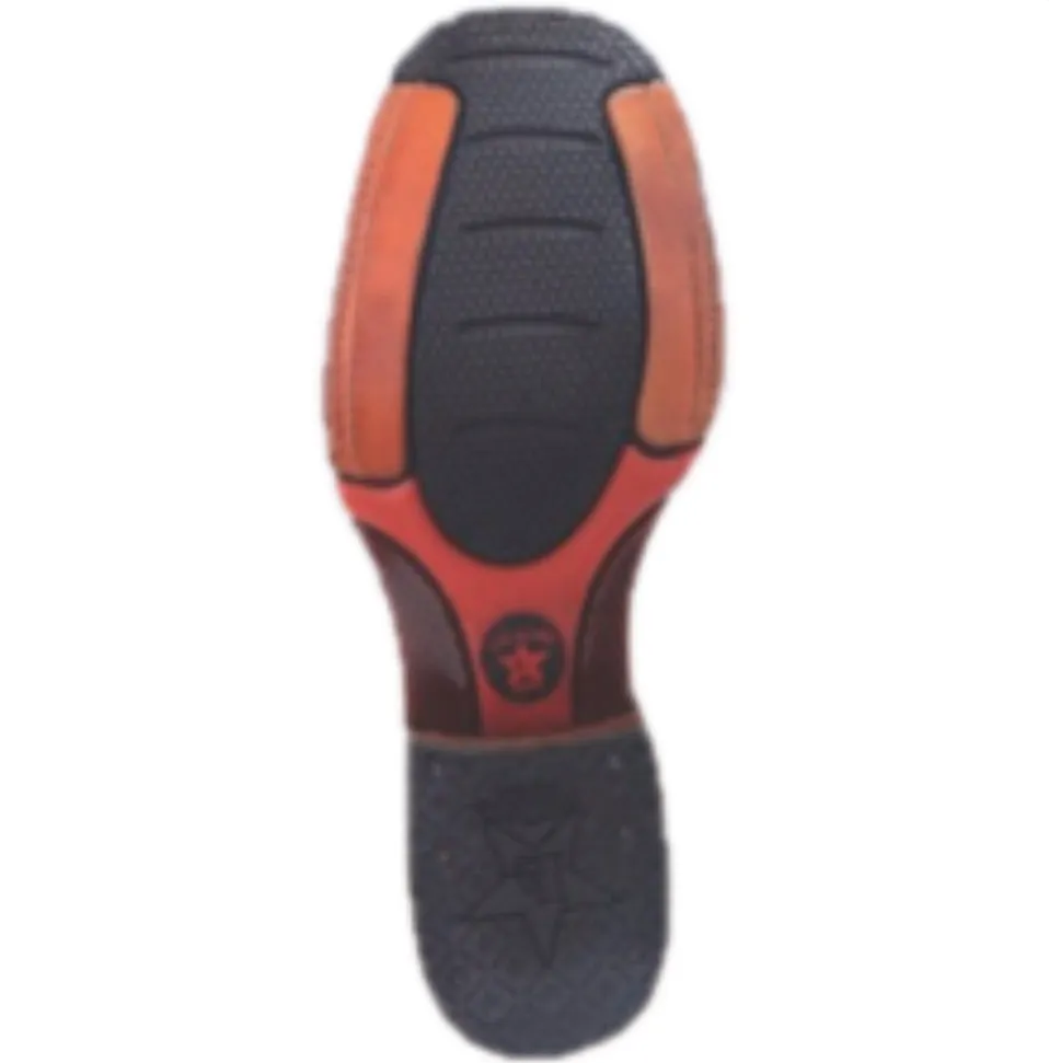Men’s Los Altos Rage Boots Wide Square Toe (Rubber Sole)