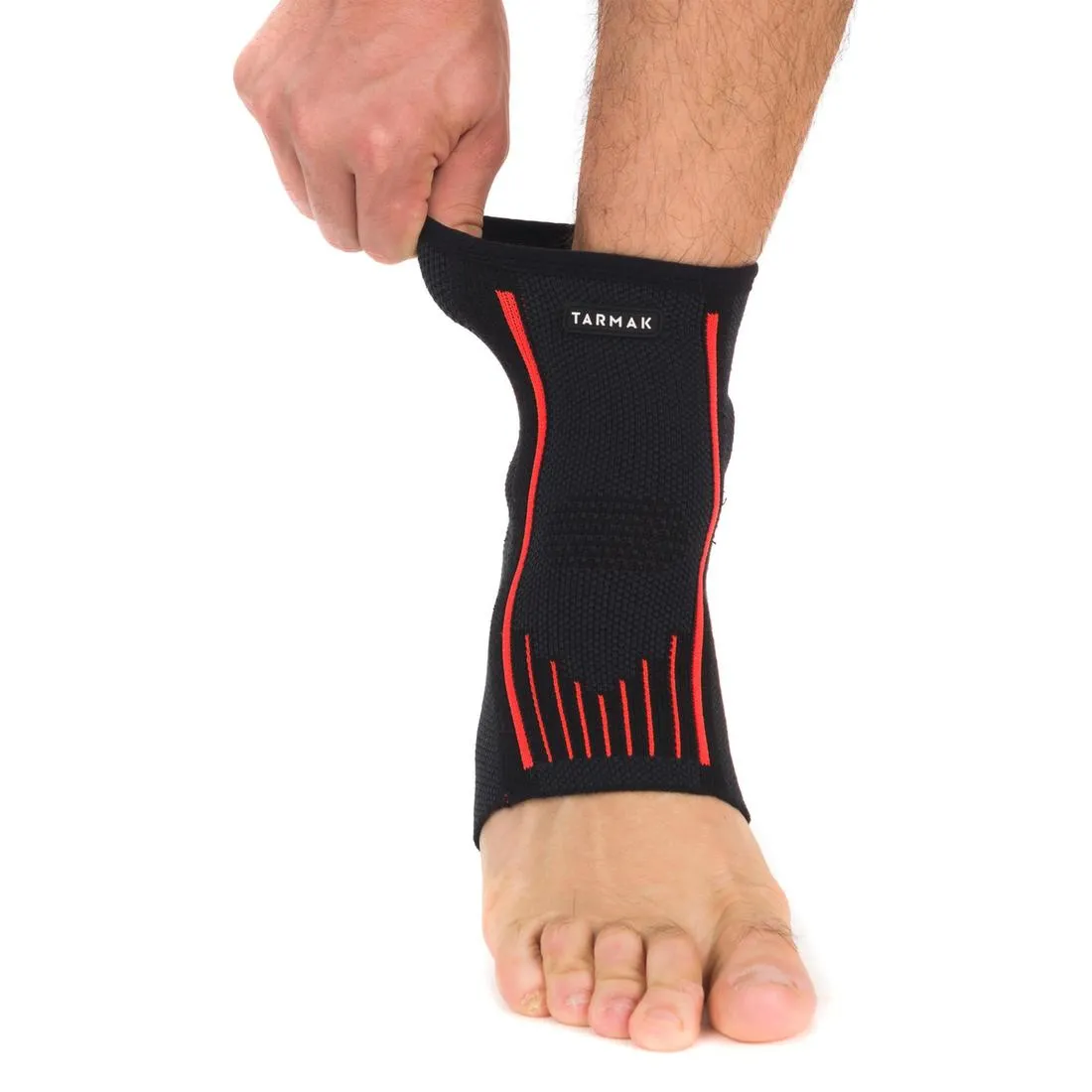 Soft 500 Right/Left Men's/Women's Compression Ankle Support - Black