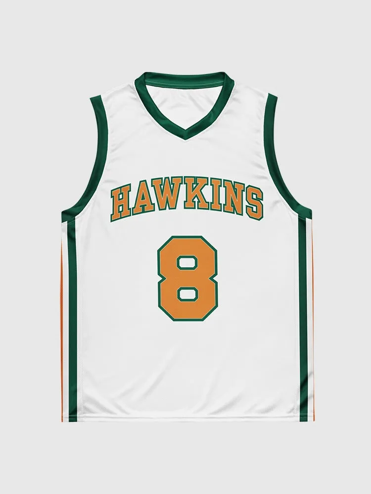 Stranger Things Hawkins High School Basketball Jersey