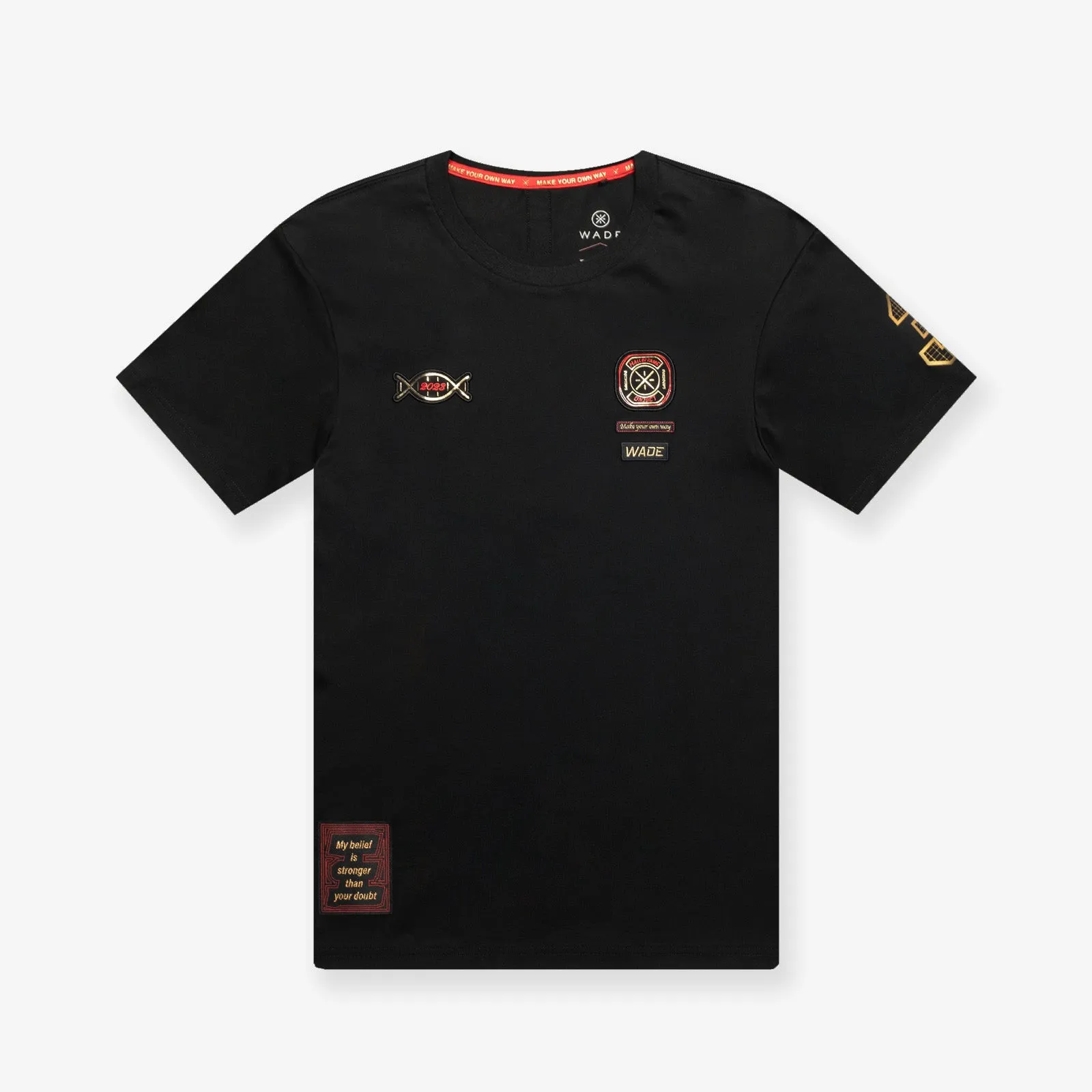 Wade Hall Of Fame DNA T-Shirt - Black